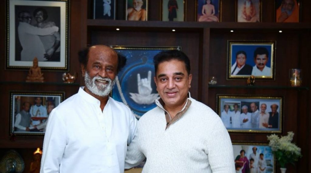 Rajinikanth calls up Kamal Haasan, enquires about his health