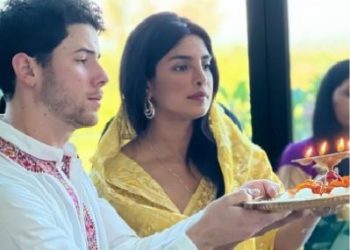 Priyanka Chopra performs Lakshmi puja at Los Angeles home with hubby Nick Jonas