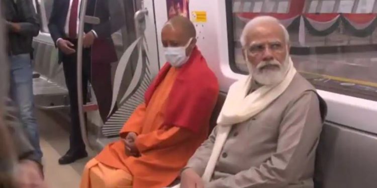 PM Modi inaugurates Kanpur Metro with a ride