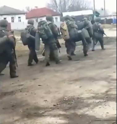 Russian forces under white flags shooting civilians in Sumy region of ...
