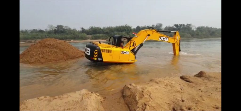 Sand mining