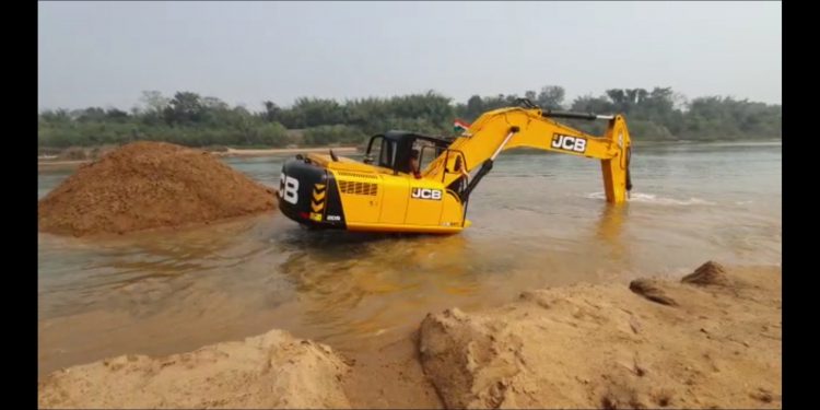 Sand mining