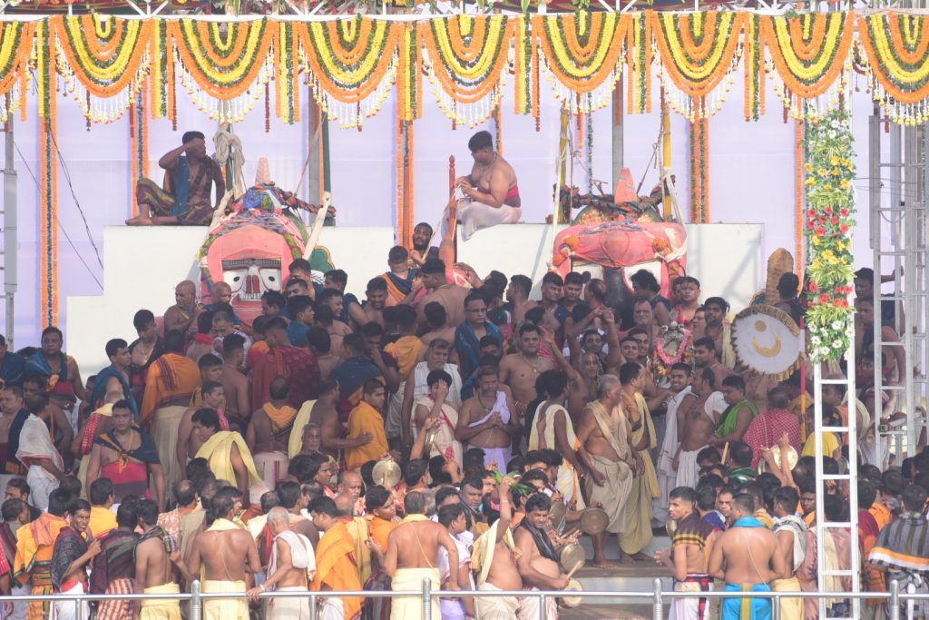 Snana Jatra: Devotees witness Lord Jagannath's bathing rituals after 2 years