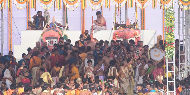 Snana Jatra: Devotees witness Lord Jagannath's bathing rituals after 2 years