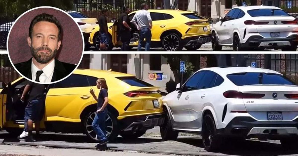 Ben Affleck's 10-year-old son rams Lamborghini into parked BMW - OrissaPOST