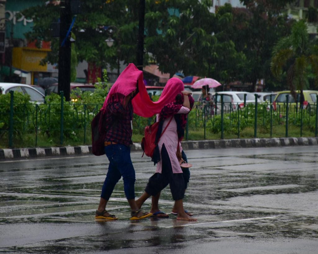 Rainfall Odisha weather