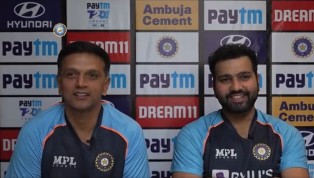 Rahul Dravid Still Hopeful Of Rohit Sharma Playing Against England ...