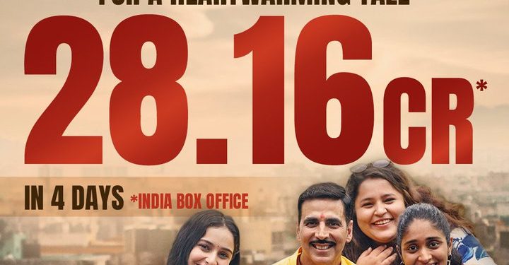 'Raksha Bandhan' raises Rs 28 crore in opening weekend