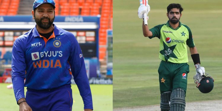 Rohit Sharma and Babar Azam