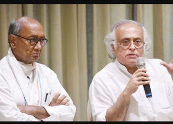 Digvijay Singh, Jairam Ramesh, Congress