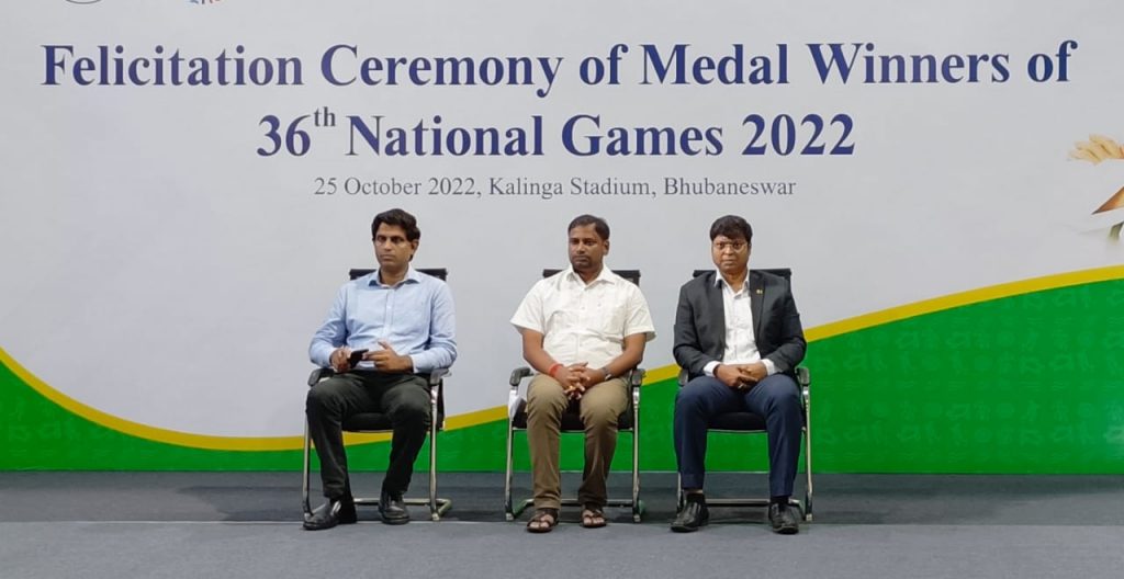 Odisha felicitates 100 National Games medalists with cash awards of Rs 3.16 crore