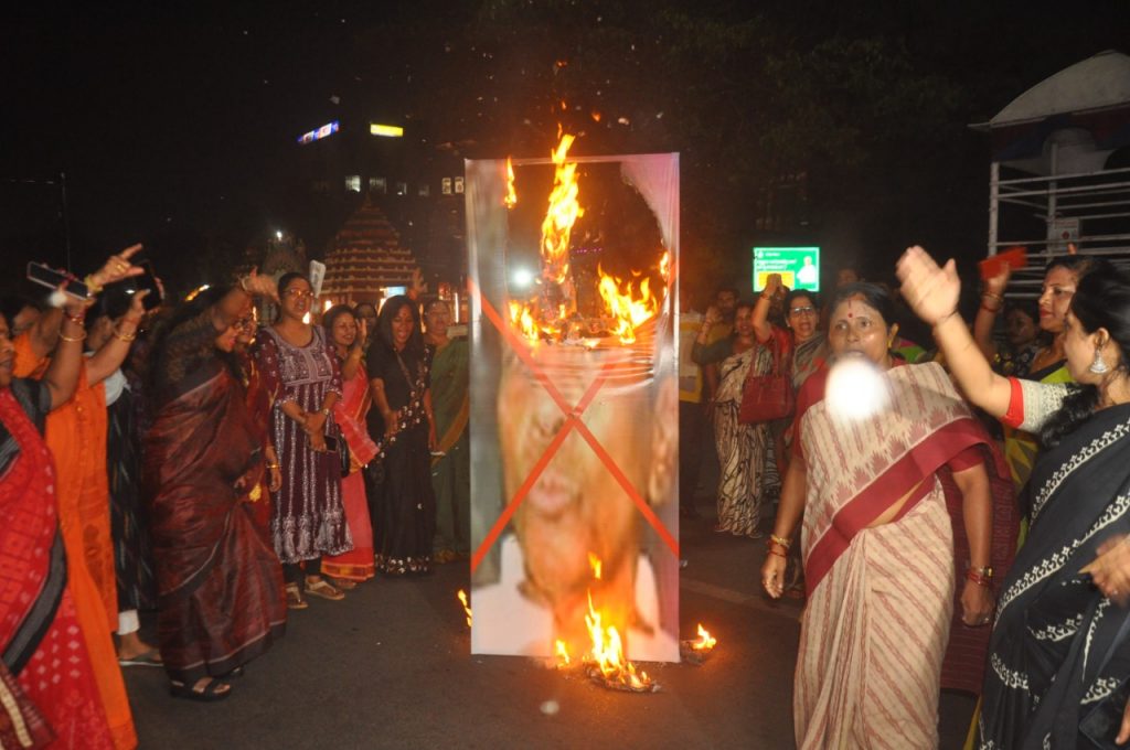 Droupadi Murmu, protest