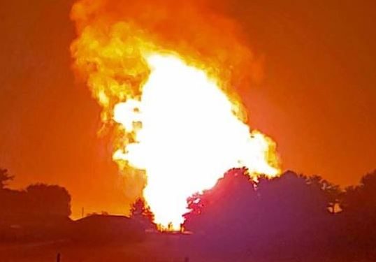 Explosion, gas pipeline, Russia