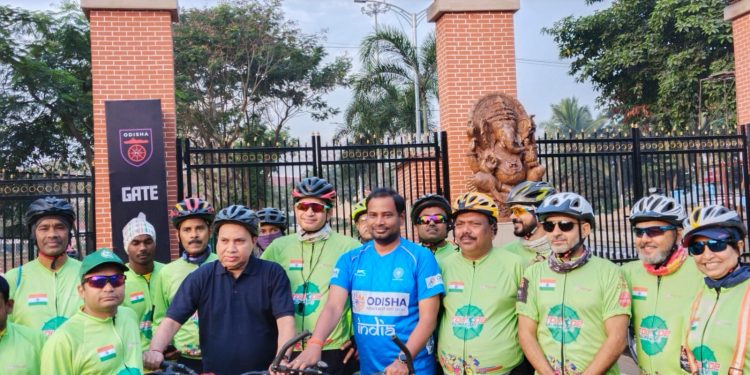 Community cycling, Kalinga Stadium