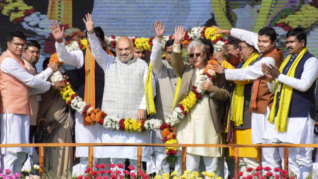 Amit Shah in Tripura