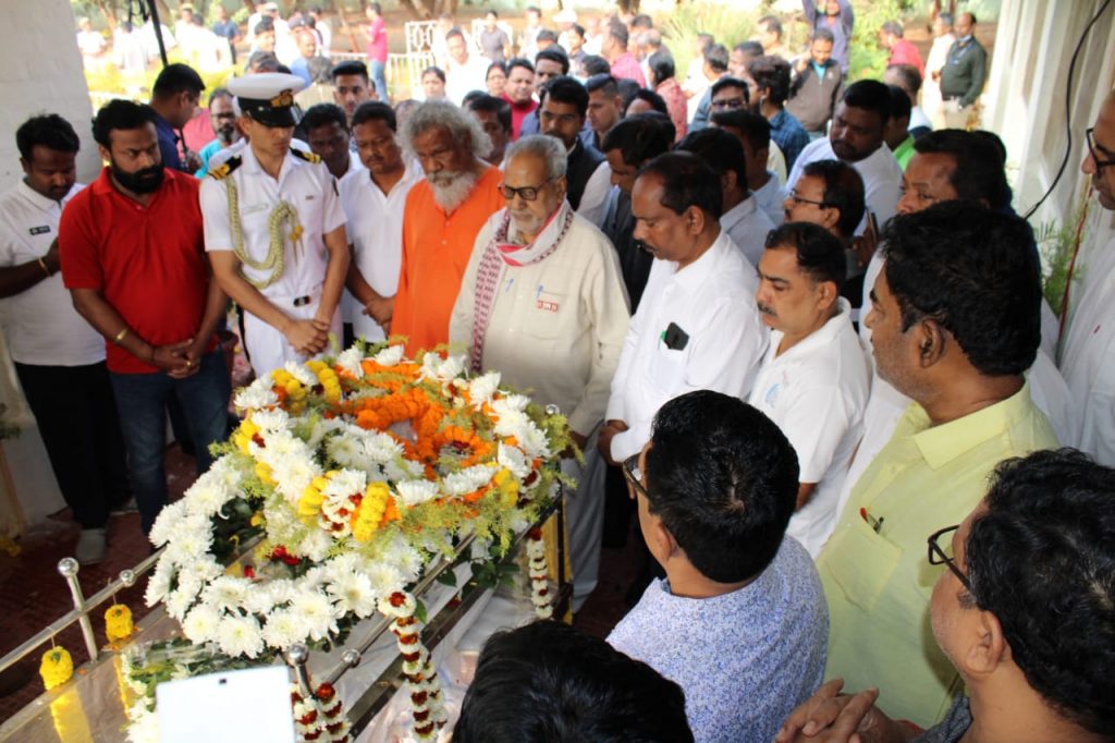 Naba Das cremated with full state honours