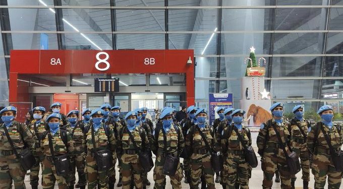 Indian women peacekeepers