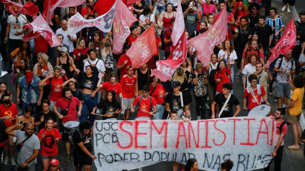 'No amnesty!': Brazilian protests demand jail for rioters