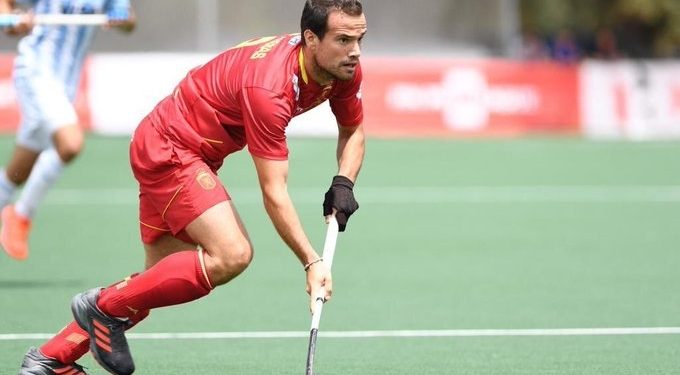 Spain hockey captain Alvaro Iglesias