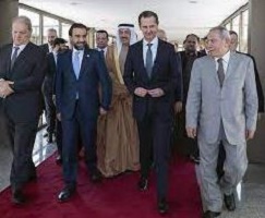 Arab lawmakers visit Syria