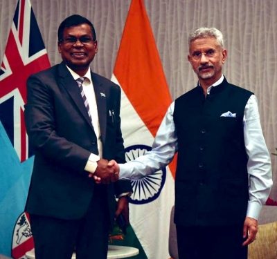 Jaishankar with Fiji PM