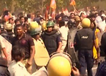 Odisha: BJP Yuva Morcha agitation turns a battleground in Bhubaneswar