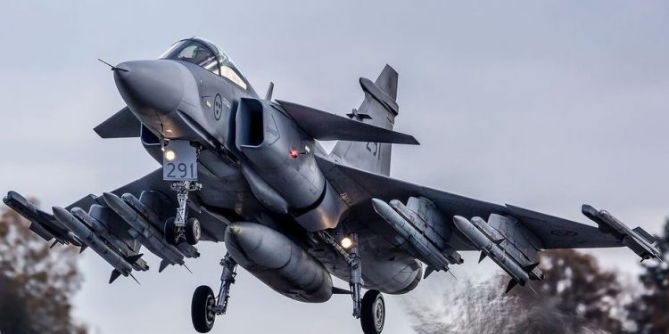 Saab Gripen (Image: Saab/Twitter)