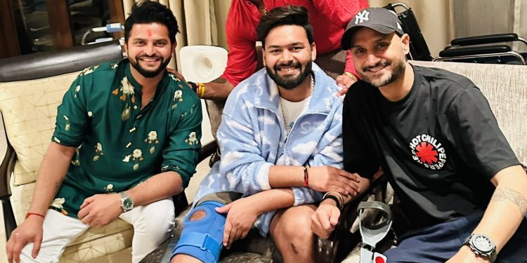 Suresh Raina, Harbhajan Singh, Sreesanth meet Rishabh Pant, pen heartwarming notes on social media