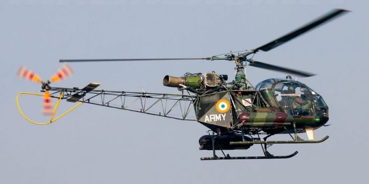 Indian Army Cheetah helicopter crashes in Arunachal (Representational Image)