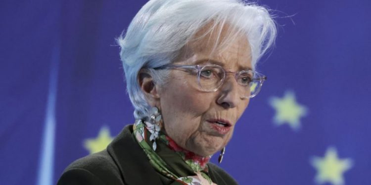 European Central Bank's President Christine Lagarde (Image: business/Twitter)