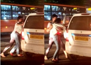 Delhi: Woman pushed inside car in viral video says it was misunderstanding with fiancé