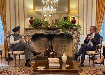 Indian envoy to US Sandhu discusses deepening the bilateral partnership with new US Ambassador to India