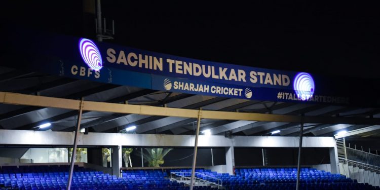 Sharjah Stadium names stand after Sachin Tendulkar (Image: IANS)