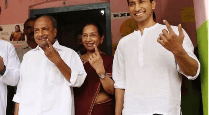 Congress veteran AK Antony's son Anil Antony joins BJP