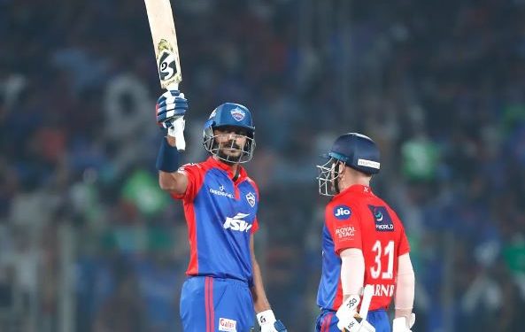 Axar's attacking 54 off 25 propels Delhi to 172 New Delhi: David Warner laboured to his third fifty of the season before Axar Patel flaunted his much improved batting skills again to push Delhi Capitals to 172 allout against Mumbai Indians in the IPL here Tuesday. Warner struck 51 off 47 balls before Axar's impactful 54 off 25 balls took Delhi to a competitive total after Mumbai Indians put the hosts in to bat. Veteran Piyush Chawla, who was commentating in the IPL last season after going unsold, showed he has still got his sublime skills in tact with a three-wicket haul for Mumbai Indians. Prithvi Shaw, who struggled in the first three games, hit some high quality boundaries in his 10-ball 15 before falling to a sweep shot off spinner Hrithik Shokeen. Number three Manish Pandey (26 off 18) used his feet brilliantly against the spinners but that also led to his downfall. Yash Dhull, who made his IPL debut after warming the bench for the whole of last season, could last only four balls. When Chawla trapped Rovman Powell with a googly in the 11th over, Delhi were staring at a below par total at 86 for four. However, Axar joined a struggling Warner in the middle and singlehandedly changed the momentum of Delhi's innings. Arguably the most improved batter of the Indian team over the last 12 months, Axar made his intentions clear with back-to-back inside out sixes off Shokeen. Two overs later, it was the turn of left-arm pacer Jason Behrendorff to be at the receiving end of Axar's onslaught. After dispatching him for a six over long-on, Axar targeted the same area again and got lucky as Suyakumar Yadav missed the catch completely and got hit above his eye with the ball going all the way. Surya was expectedly taken off the field after that nasty hit. Axar's fifth and last six was the best of the lot as he smashed Meredith over the latter's head to bring up his half-century. Mumbai put the brakes on the scoring rate by picking four wickets in the 19th over bowled by Behrendorff, who ended with figures of three for 23 in four overs. PTI IPL, Delhi Capitals, Mumbai Indians