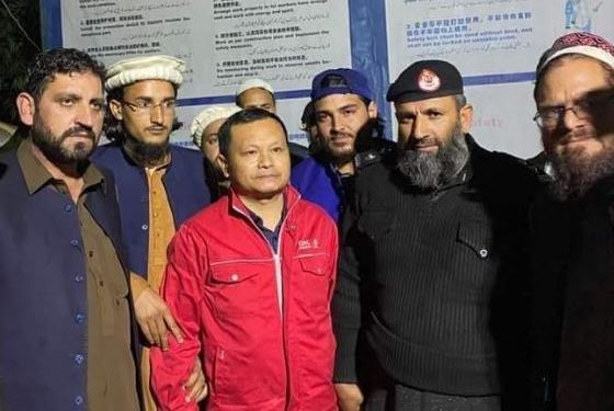 Authorities arrest Chinese engineer over blasphemy accusations (Image: _AhmedQuraishi/Twitter)