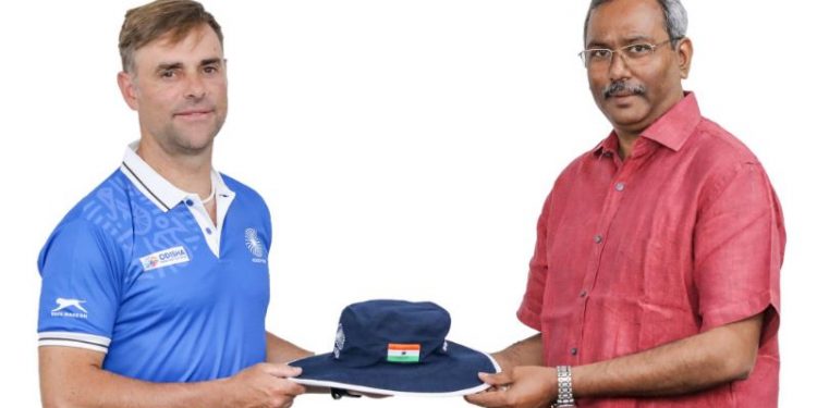 Craig Fulton appointed as new head coach of Indian National Hockey Team (Image: TheHockeyIndia/Twotter)