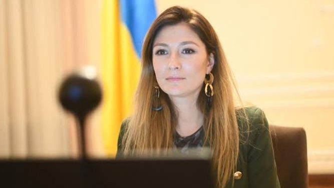 Ukraine's Deputy Foreign Minister Emine Dzhaparova (Image: BefittingFacts/Twitter)