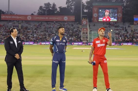 Gujarat Titans win toss against Punjab Kings, opt to bowl fisrt (Image: iplt20.com)