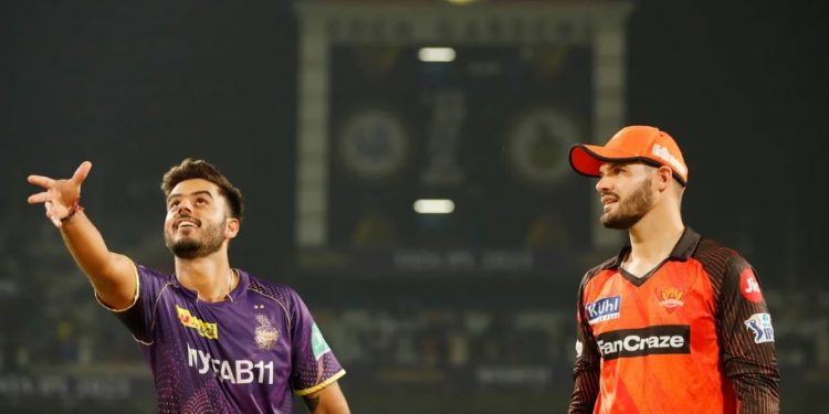 KKR win the toss elect to bowl first against SRH (Image: iplt20.com)