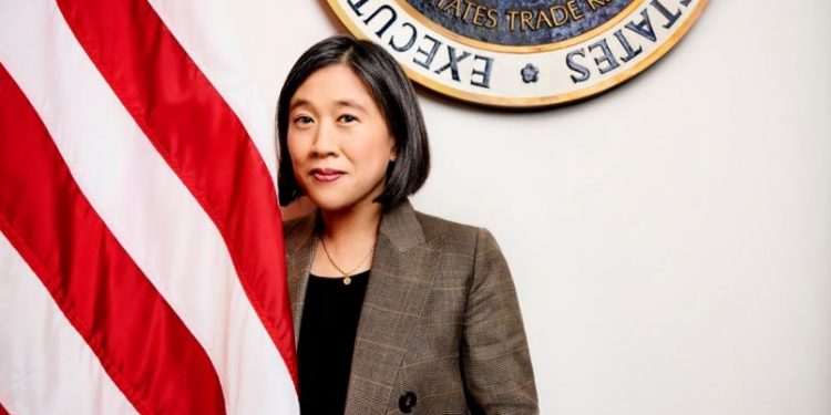 US Trade Representative Katherine Tai (Image: KCMAorg/Twitter)