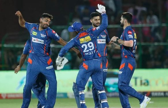 Lucknow Super Giants beat Rajasthan Royals by 10 runs in Indian Premier League