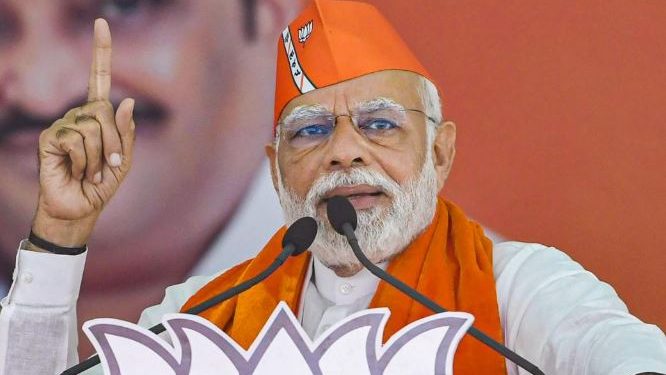 Modi exudes confidence of BJP win in 2024 LS polls; cautions party workers against complacency