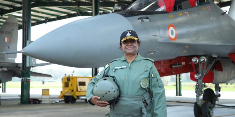 President Murmu takes maiden sortie in fighter jet in Assam's Tezpur