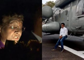 After power snag, another security lapse comes to fore as man found taking selfie on President’s chopper