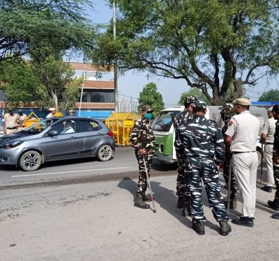 Barricades, paramilitary at Delhi entry points ahead of farmers' solidarity show for wrestlers