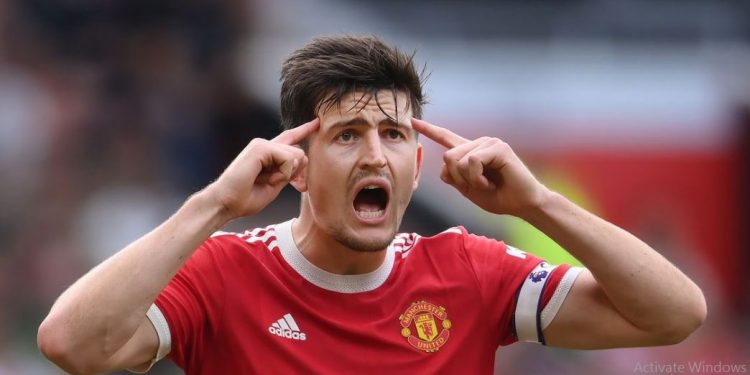 Harry Maguire (Image: DeadlineDayLive/Twitter)