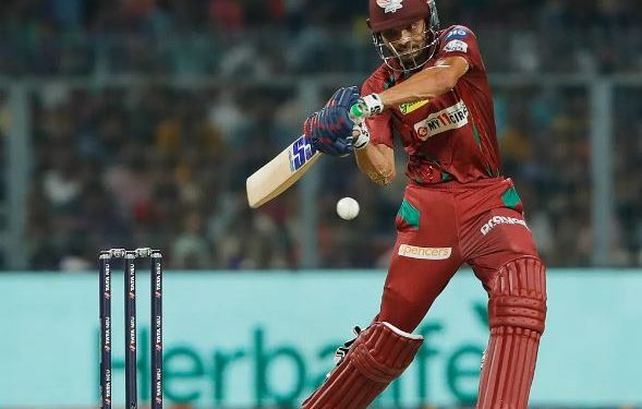 Pooran fifty props LSG to fighting 176/8 vs KKR Kolkata: Nicholas Pooran held the innings together with a counter-attacking fifty to propel Lucknow Super Giants to a fighting 176 for eight against Kolkata Knight Riders in the Indian Premier League here Saturday. Pooran (58 off 30 balls) rebuilt the innings after LSG were precariously placed at 73/5 with all their top batters, including the in-form duo of Marcus Stoinis (0) and Krunal Pandya (9), getting out cheaply. Put into bat, LSG struggled to break free early on with rookie new ball bowler duo of Vaibhav Arora (2/30) and Harshit Rana (1/21 from three overs) setting the pace beautifully before spinners got into the act. Old warhorse Sunil Narine (2/28) and Varun Chakravarthy (1/38) removed Krunal and Quinton de Kock (28) in successive overs to bring cheer to the KKR camp. But, Pooran produced his counter-attacking display and smashed Chakravarthy for two fours and a six to start the recovery act. Overall, Pooran slammed fives sixes and four boundaries in a 74-run (47 balls) partnership with Ayush Badoni (25). In their must-win match, KKR bowlers made all the difference, bowling 49 dot balls which is equivalent to 8.1 overs. The KKR new ball bowlers set the tempo early on with Harshit Rana giving away just one run in the opening over and returned in his next over to dismiss Karan Sharma inside the powerplay. De Kock and Mankad, however, managed to keep the run-rate up with 54/1 in the powerplay, taking on Chakravarthy, KKR's best spinner this season. Just when LSG looked to have found their feet on a dry Eden surface, Arora's twin blow in the seventh over pushed the visitors further. While Mankad (26) got out trying to go aerial, the LSG's crisis man Marcus Stoinis got an unplayable delivery to be out for a two-ball duck. Arora got the short ball rise awkwardly and Stoinis had no answer and got his glove to be caught at the slip. At 55/3 in 6.5 overs, LSG had the duo of De Kock and skipper Krunal Pandya to repair the damage but the experienced duo showed little application and got out in successive overs, playing reckless shots. Narine got Krunal in his first over, while Chakravarthy dismissed the well-set De Kock who played an atrocious slog sweep. PTI IPL, LSG, KKR