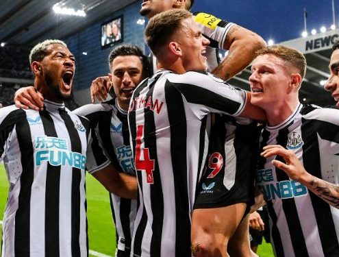 Newcastle beat Brighton 4-1, qualifies for Champion League 2023-24 (Image: livescore/Twitter)