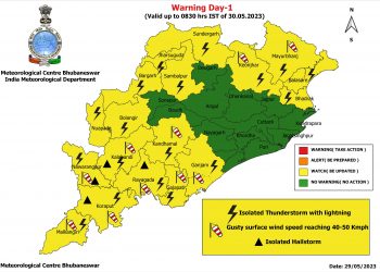 Odisha weather May 29